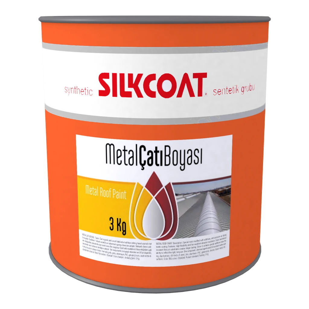 Metal Çatı Boyası — Packaging