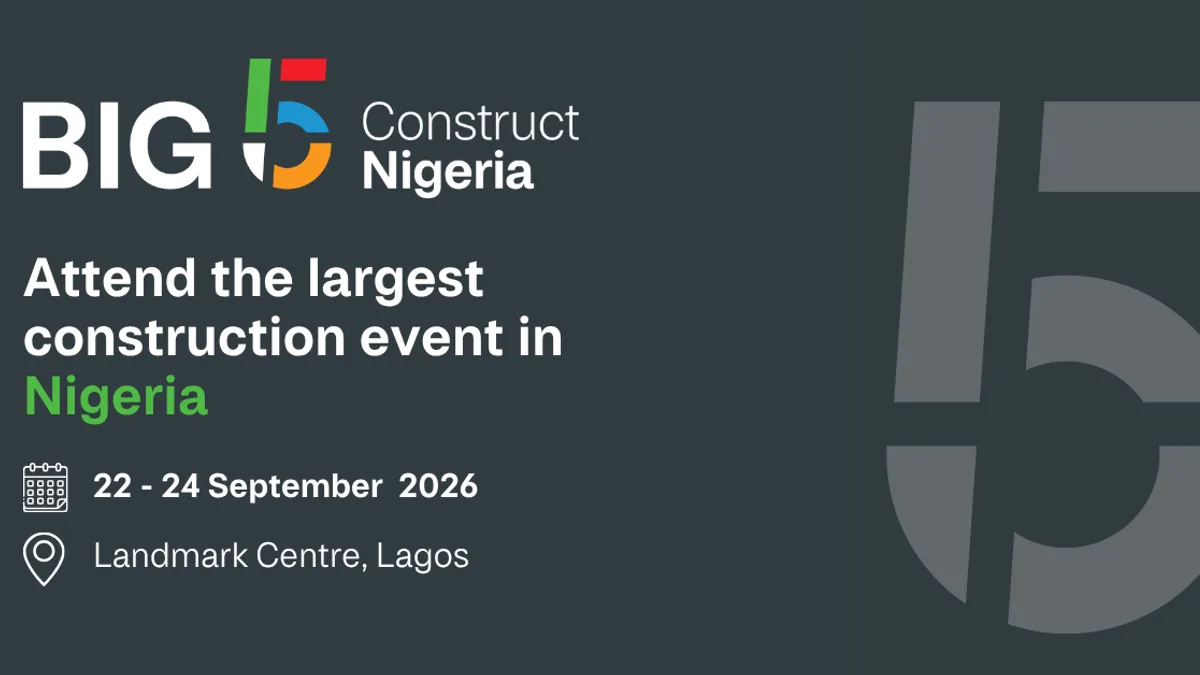We Will Be at Big 5 Construct Nigeria 2026 in Lagos